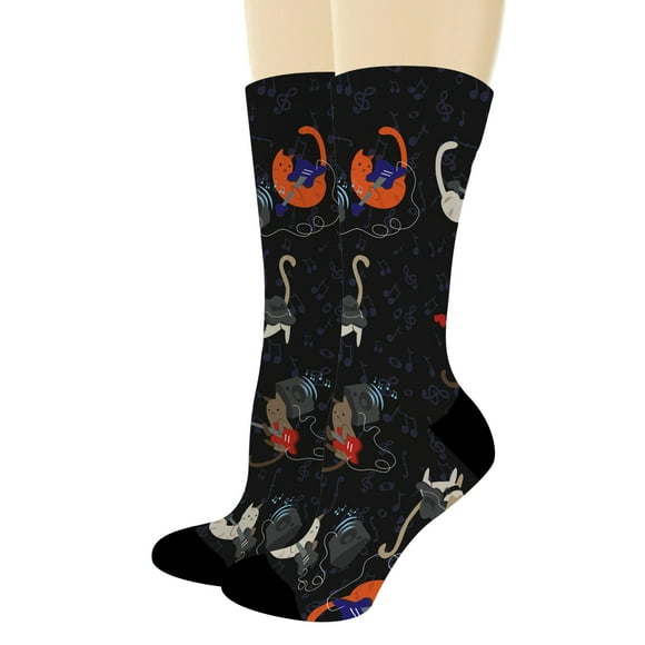 Mens Womens Casual The Forest City Electric Guitar Poster Socks Novelty Custom Socks Hip Hop Cartoon Socks Elite Crew Socks Mens Womens Casual The Forest City Electric Guitar Poster Socks Novelty Custom Socks Hip Hop Cartoon Socks Elite Crew Socks